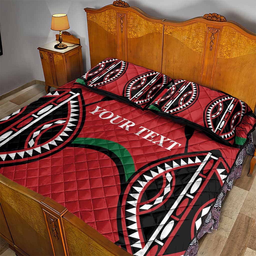 Custom Kenya Rugby Quilt Bed Set Summer Paris 2024 - Wonder Print Shop