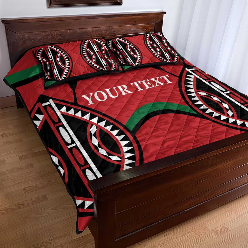 Custom Kenya Rugby Quilt Bed Set Summer Paris 2024 - Wonder Print Shop