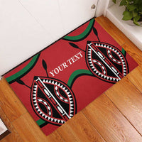 Custom Kenya Rugby Rubber Doormat Summer Paris 2024 - Wonder Print Shop
