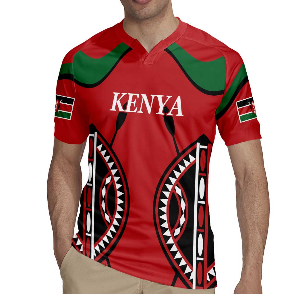 Custom Kenya Rugby Rugby Jersey Summer Paris 2024 - Wonder Print Shop