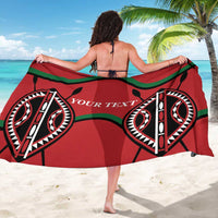 Custom Kenya Rugby Sarong Summer Paris 2024 - Wonder Print Shop