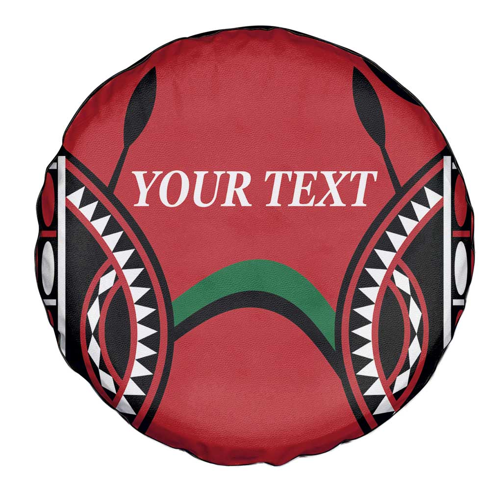 Custom Kenya Rugby Spare Tire Cover Summer Paris 2024 - Wonder Print Shop