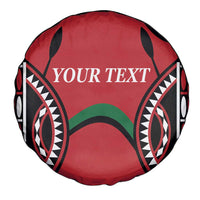 Custom Kenya Rugby Spare Tire Cover Summer Paris 2024 - Wonder Print Shop