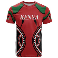 Custom Kenya Rugby T Shirt Summer Paris 2024 - Wonder Print Shop