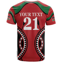 Custom Kenya Rugby T Shirt Summer Paris 2024 - Wonder Print Shop