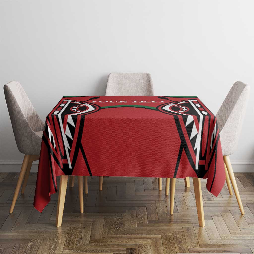 Custom Kenya Rugby Tablecloth Summer Paris 2024 - Wonder Print Shop
