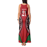 Custom Kenya Rugby Tank Maxi Dress Summer Paris 2024 - Wonder Print Shop