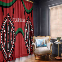 Custom Kenya Rugby Window Curtain Summer Paris 2024 - Wonder Print Shop
