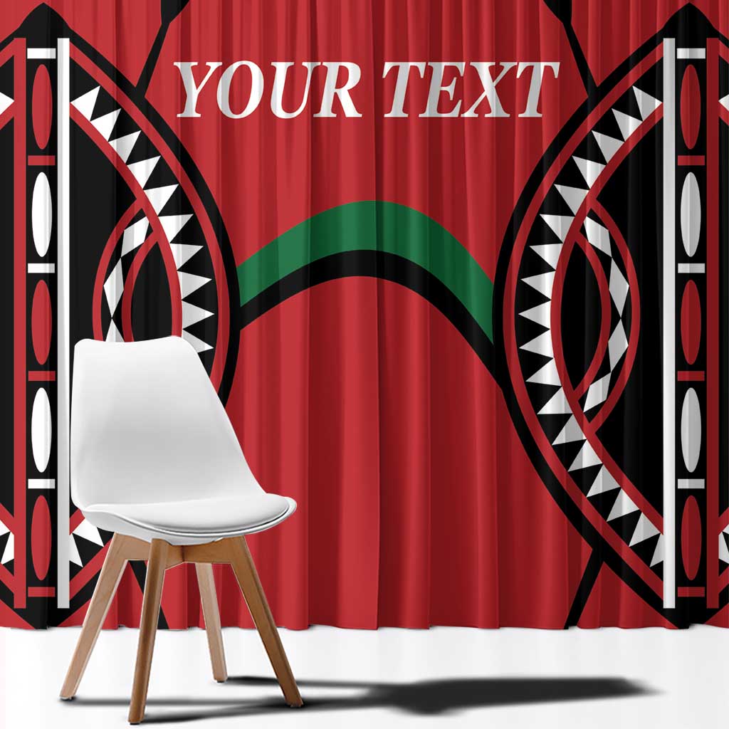 Custom Kenya Rugby Window Curtain Summer Paris 2024 - Wonder Print Shop