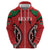 Custom Kenya Rugby Zip Hoodie Summer Paris 2024 - Wonder Print Shop