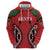 Custom Kenya Rugby Zip Hoodie Summer Paris 2024 - Wonder Print Shop