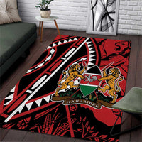 Kenya With African Shield Area Rug LT9 - Wonder Print Shop