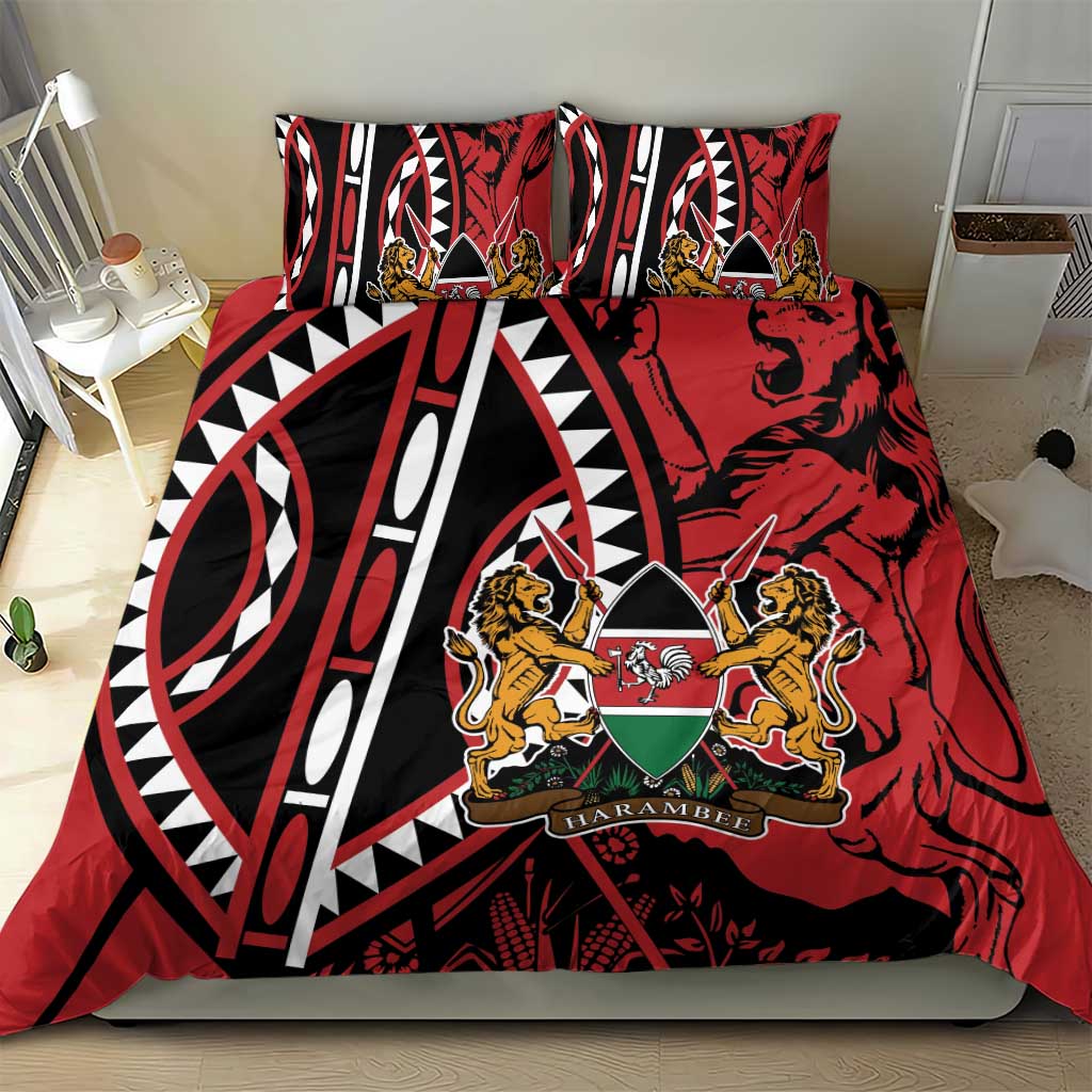 Kenya With African Shield Bedding Set LT9 - Wonder Print Shop