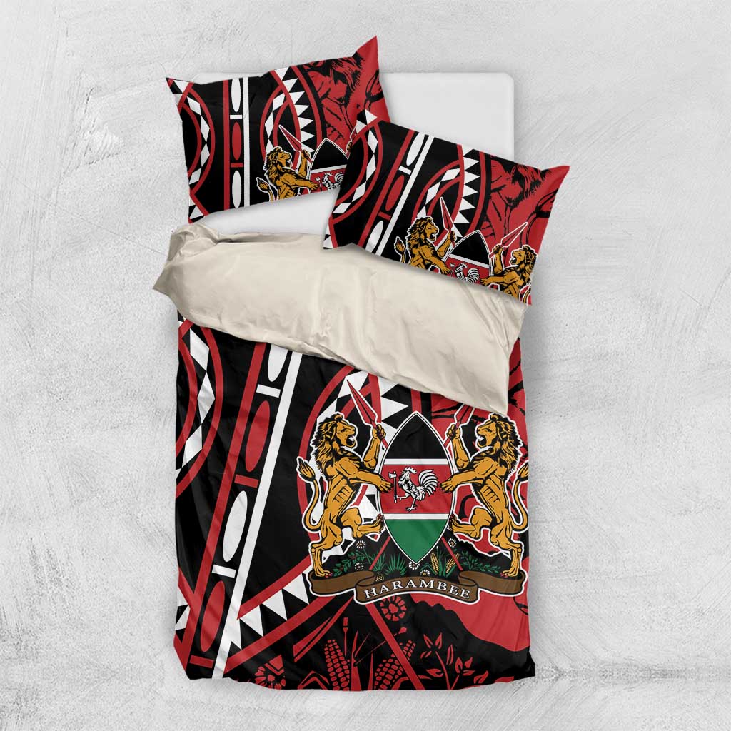 Kenya With African Shield Bedding Set LT9 - Wonder Print Shop