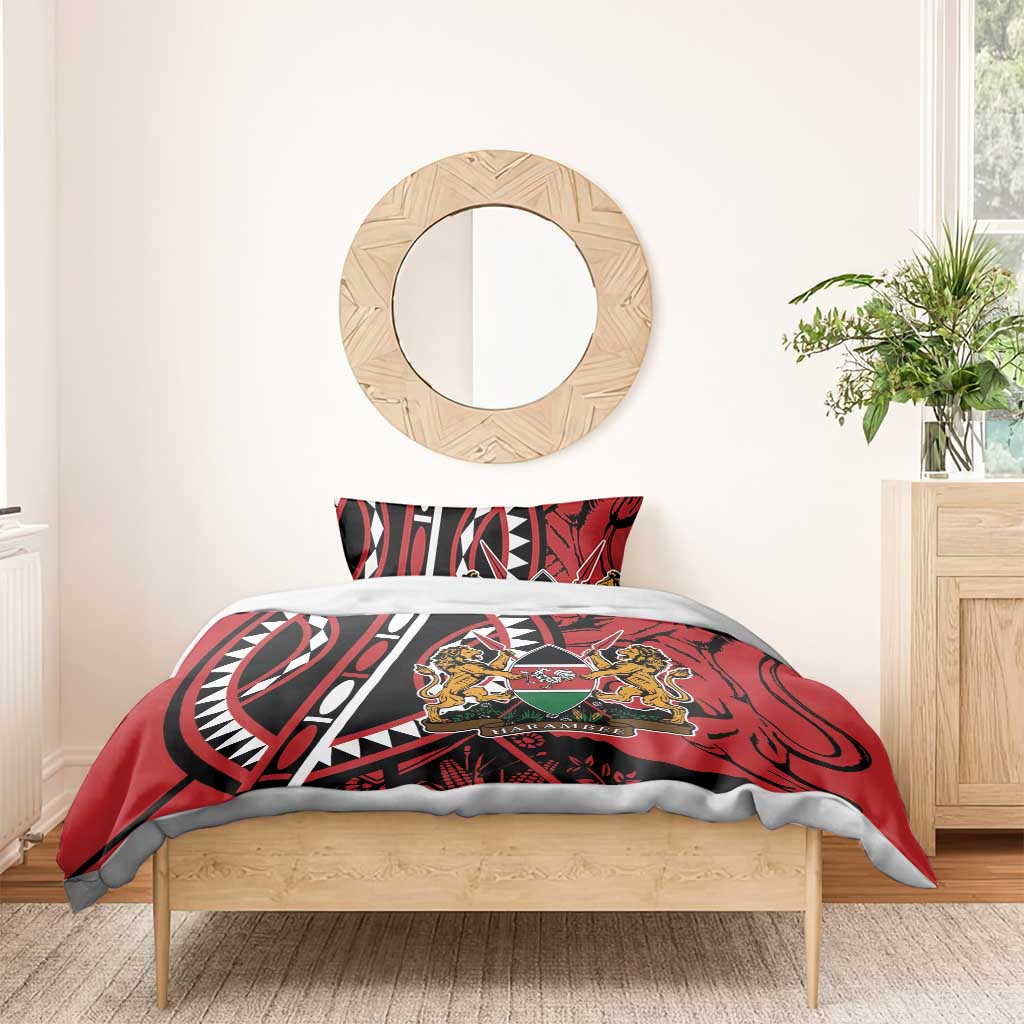 Kenya With African Shield Bedding Set LT9 - Wonder Print Shop