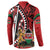 Kenya With African Shield Button Sweatshirt LT9 - Wonder Print Shop