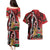 Kenya With African Shield Couples Matching Puletasi and Hawaiian Shirt LT9 - Wonder Print Shop