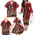 Kenya With African Shield Family Matching Off The Shoulder Long Sleeve Dress and Hawaiian Shirt - Wonder Print Shop
