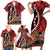 Kenya With African Shield Family Matching Short Sleeve Bodycon Dress and Hawaiian Shirt - Wonder Print Shop