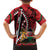 Kenya With African Shield Family Matching Summer Maxi Dress and Hawaiian Shirt - Wonder Print Shop