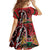 Kenya With African Shield Family Matching Summer Maxi Dress and Hawaiian Shirt - Wonder Print Shop