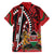 Kenya With African Shield Family Matching Summer Maxi Dress and Hawaiian Shirt - Wonder Print Shop