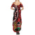 Kenya With African Shield Family Matching Summer Maxi Dress and Hawaiian Shirt - Wonder Print Shop