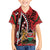 Kenya With African Shield Family Matching Summer Maxi Dress and Hawaiian Shirt - Wonder Print Shop