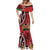 Kenya With African Shield Mermaid Dress - Wonder Print Shop