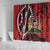 Kenya With African Shield Shower Curtain