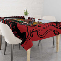Kenya With African Shield Tablecloth - Wonder Print Shop