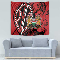 Kenya With African Shield Tapestry - Wonder Print Shop