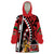 Kenya With African Shield Wearable Blanket Hoodie - Wonder Print Shop