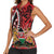 Kenya With African Shield Women Sleeveless Polo Shirt - Wonder Print Shop