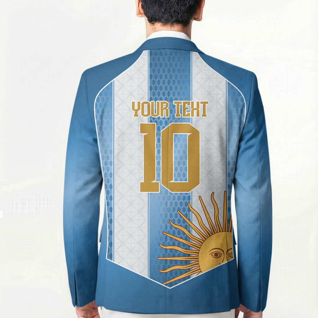 Argentina Campeones del Mundo 2026 Custom Blazer Albiceleste  Fourth Star Retro Style
