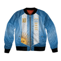 Argentina Campeones del Mundo 2026 Custom Bomber Jacket Albiceleste  Fourth Star Retro Style