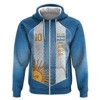 Argentina Campeones del Mundo 2026 Custom Hoodie Albiceleste  Fourth Star Retro Style
