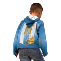Argentina Campeones del Mundo 2026 Custom Kid Hoodie Albiceleste  Fourth Star Retro Style