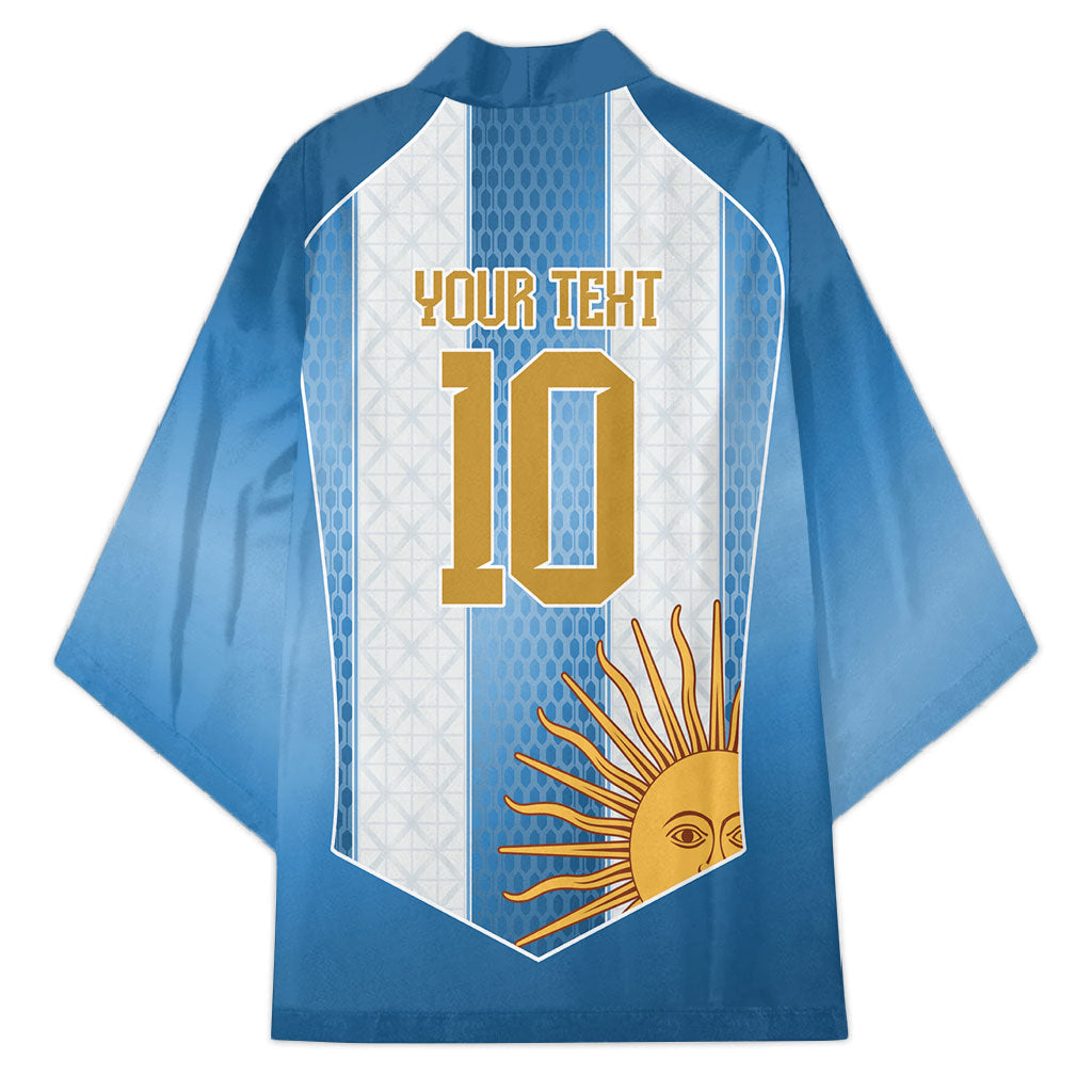 Argentina Campeones del Mundo 2026 Custom Kimono Albiceleste  Fourth Star Retro Style