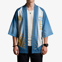 Argentina Campeones del Mundo 2026 Custom Kimono Albiceleste  Fourth Star Retro Style