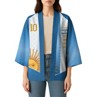 Argentina Campeones del Mundo 2026 Custom Kimono Albiceleste  Fourth Star Retro Style