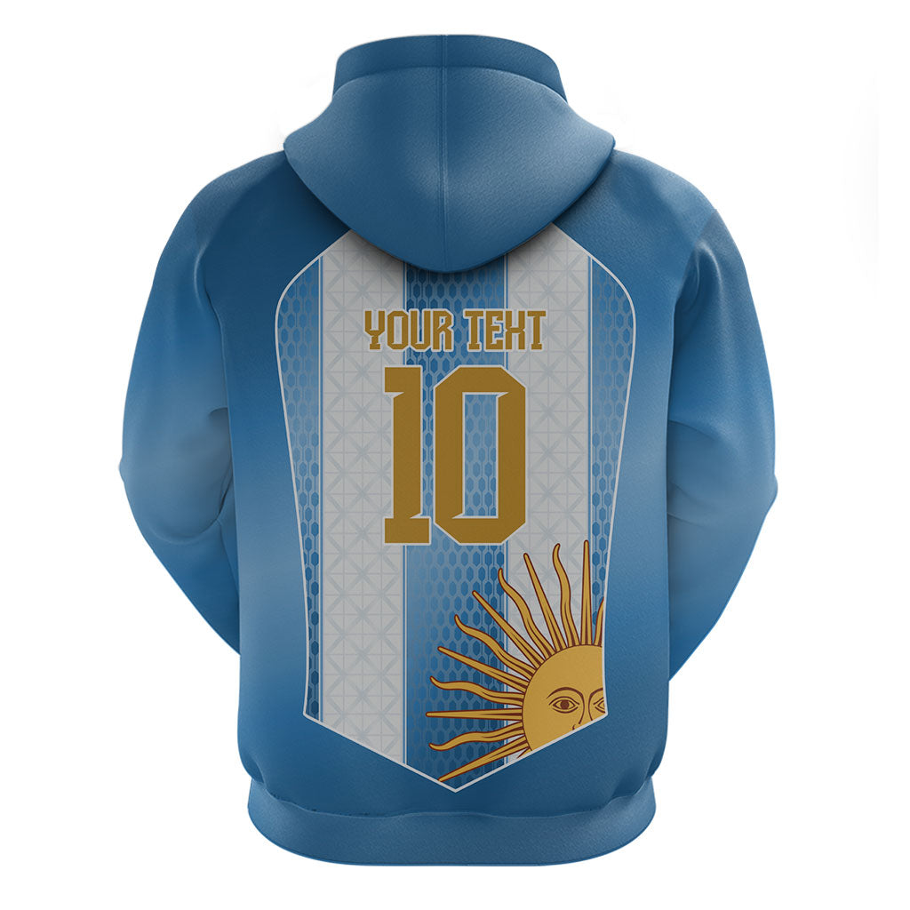 Argentina Campeones del Mundo 2026 Custom Zip Hoodie Albiceleste  Fourth Star Retro Style