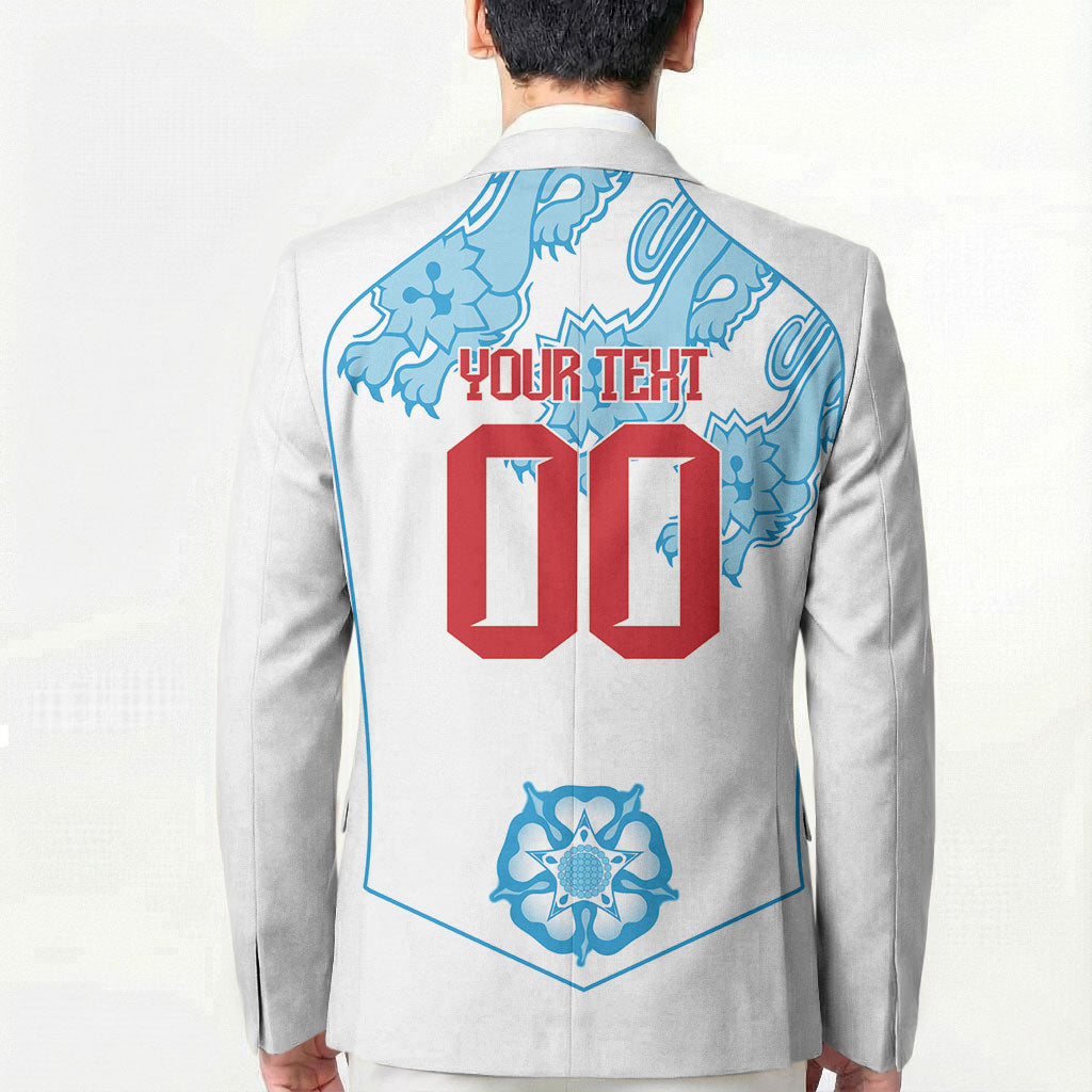 England World Champions 2026 Custom Blazer Three Lions Second Star Retro Style