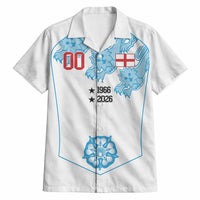 England World Champions 2026 Custom Hawaiian Shirt Three Lions Second Star Retro Style