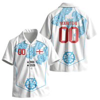 England World Champions 2026 Custom Kid Hawaiian Shirt Three Lions Second Star Retro Style
