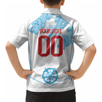 England World Champions 2026 Custom Kid Hawaiian Shirt Three Lions Second Star Retro Style