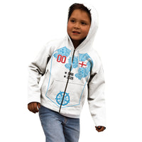 England World Champions 2026 Custom Kid Hoodie Three Lions Second Star Retro Style
