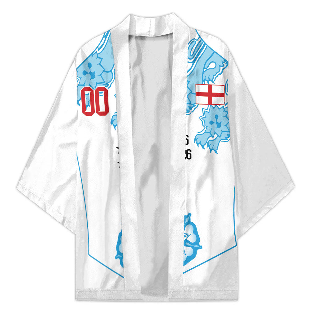 England World Champions 2026 Custom Kimono Three Lions Second Star Retro Style