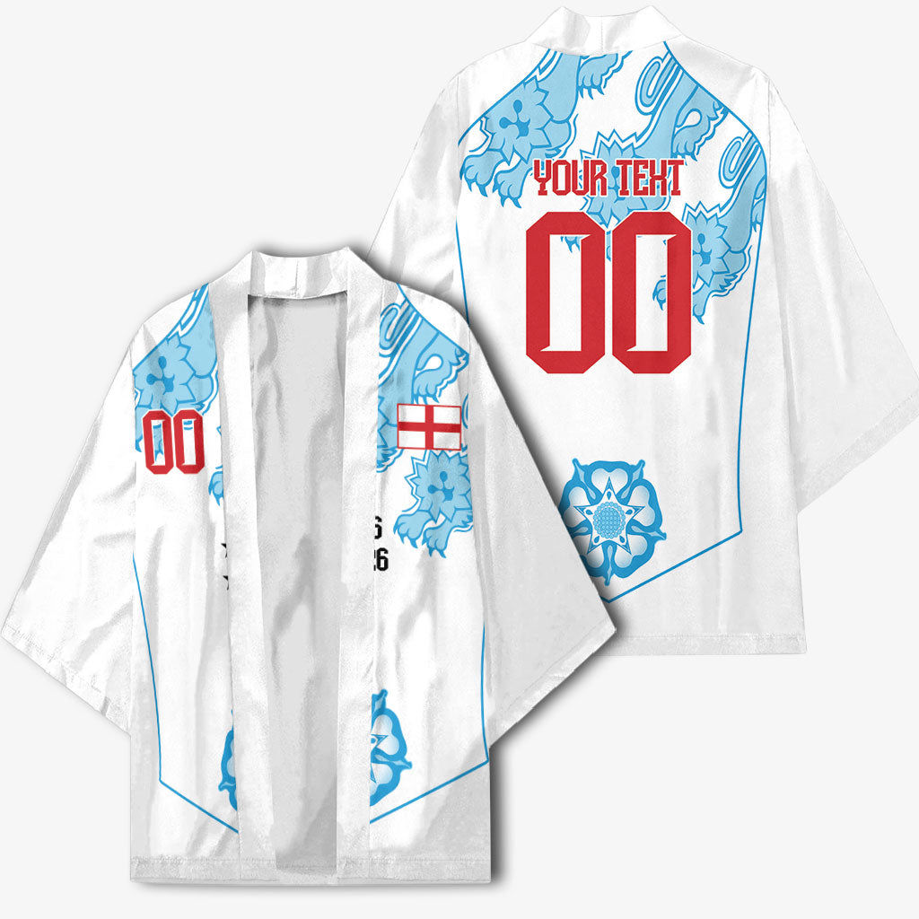 England World Champions 2026 Custom Kimono Three Lions Second Star Retro Style