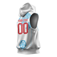 England World Champions 2026 Custom Sleeveless Hoodie Three Lions Second Star Retro Style